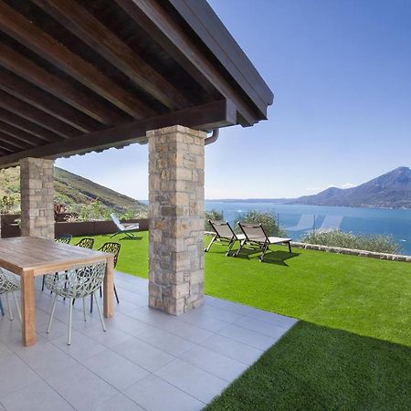 Villa Divina - Apt Icona Con Piscina E Vista Lago Кастеллетто-ди-Бренцоне Экстерьер фото